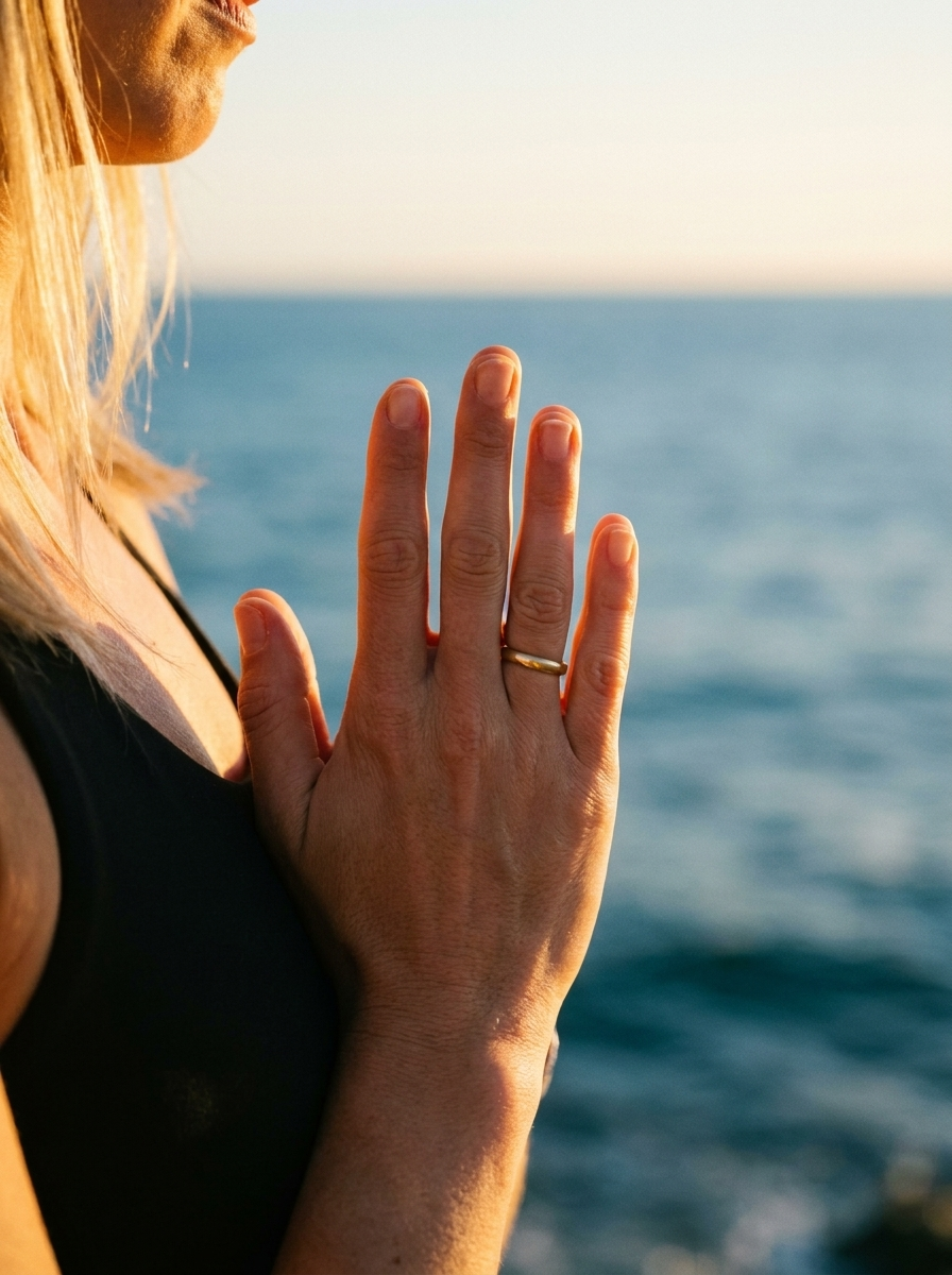 Hands in prayer